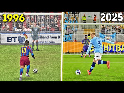 Penalty Kicks from PES 1996 to 2025