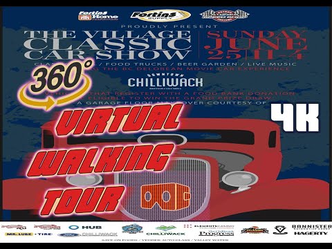 2023 Village Classic Car Show (VR 360° VR Virtual Tour) Downtown Chilliwack, BC