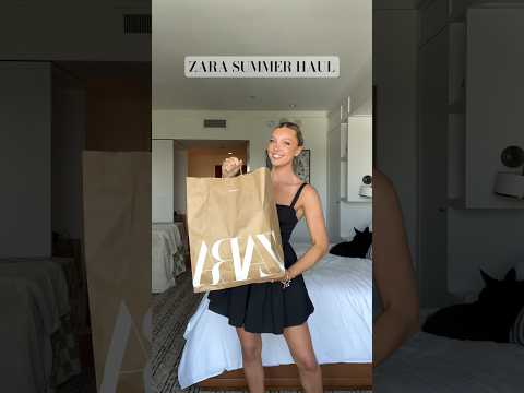 ZARA SUMMER HAUL WITH CODES 🌶️🌞🐆🌴 #zara #summeroutfits #zarahaul2024