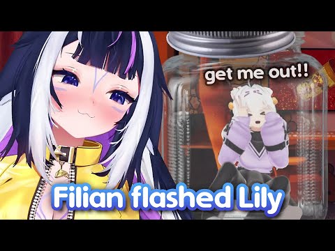 Lily put Filian in a jar after her crime