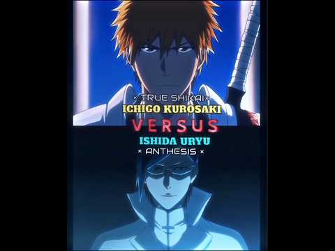 Ichigo Kurosaki Vs Ishida Uryu #anime  #bleach #ichigo #ishida #trending