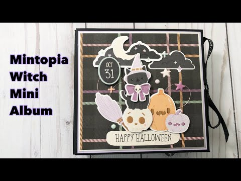 Halloween Mini Album | Mintopia | Witch