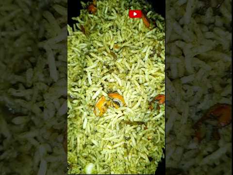 Pudina rice😋పుదీనా రైస్ #youtubeshorts #shorts #pudinarice #trendingshorts  #tastytreatsbyroja #asmr