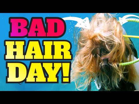 Hair Care for Scuba Divers (Tips & Tricks to avoid a "BAD HAIR DAY" for long haired divers!)