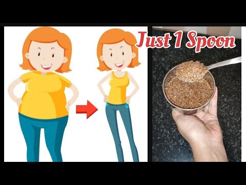 Quick Weight Loss With Flax Seeds | Just 1 Spoon A Day | Flax Seeds Recipe - Daily  Diet |ಅಗಸೆ ಬೀಜ