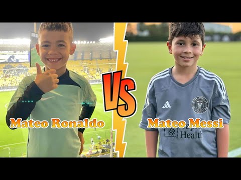 Mateo Ronaldo (CR7's Son) VS Mateo Messi (Messi's Son) Transformation ★ From Baby To 2024