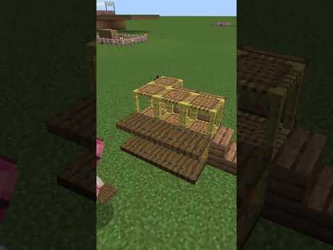 のびのび過ごせるうさぎ小屋の作り方【Minecraft】