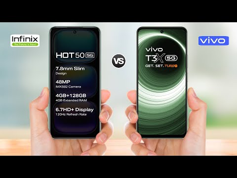 Infinix Hot 50 5g vs Vivo T3x 5g || Full Comparison