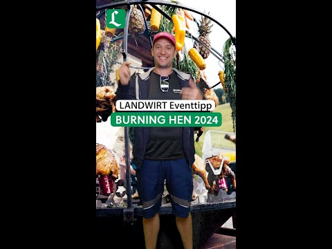 Burning Hen Festival 2024 in Schladming mit dem LANDWIRT |  #shorts