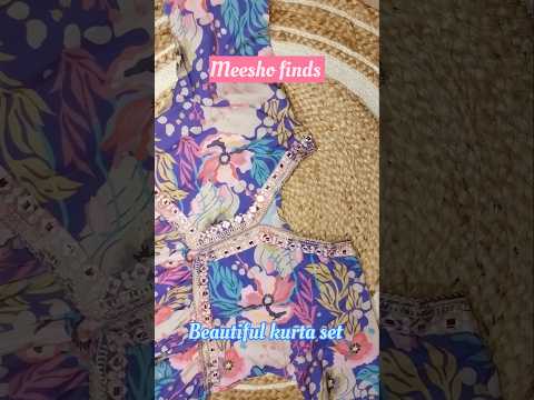 #meesho most trending kurta set #treanding#meeshohaul#viral