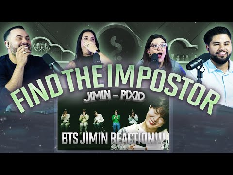 Jimin of BTS "Find the imposter | PIXED" - Reaction - He didn't last very long 😂 | Couples React