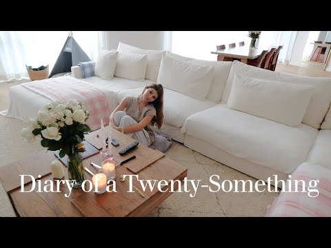 Diary of a Twenty-Something l week of cooking, organizing my home, ft. mom, friends, etc.