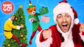 "Santa Freeze Dance!" 🎅🏼❄️ /// Danny Go! Christmas Songs for Kids