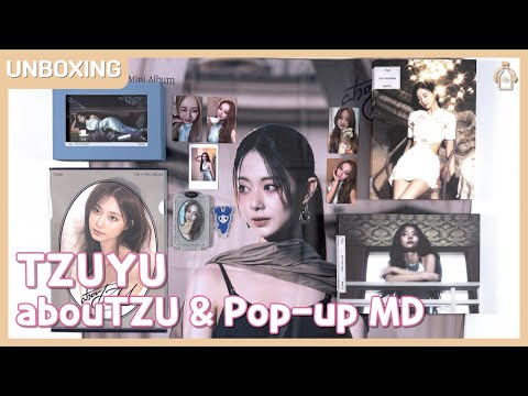 TZUYU (TWICE) 'abouTZU' Run, Fly & Heaven Versions + Pop-up Store MD #Unboxing (06/09/2024)