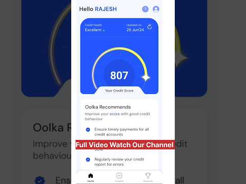 Oolka Credit Score Builder App से Cibil Score कैसे Check करे | oolka cibil score check online | 2025