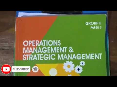 OPERATION MANAGEMENT&STRATEGIC MANAGEMENT CMA INTERMEDIATE GROUP 2