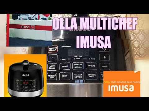 IMUSA OLLA MULTICHEF unboxing #imusa #recetas #cocina