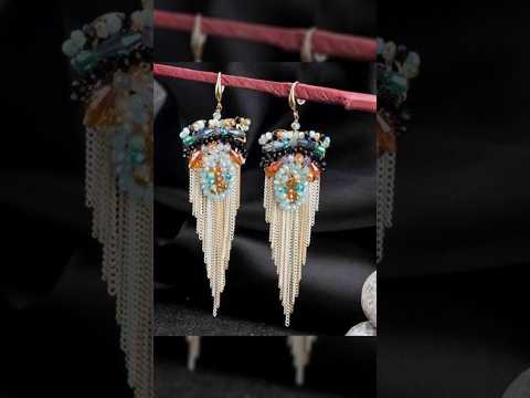 Unique design's of earrings/#earringsdesign #party #unique #designer #daily #youtubeshorts #viral