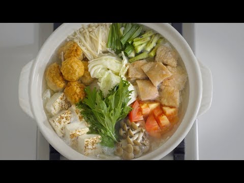 【大雪】博多水炊雞肉鍋｜Mizutaki Nabe｜水炊き鍋｜C2食光｜4K【Cooking ASMR】