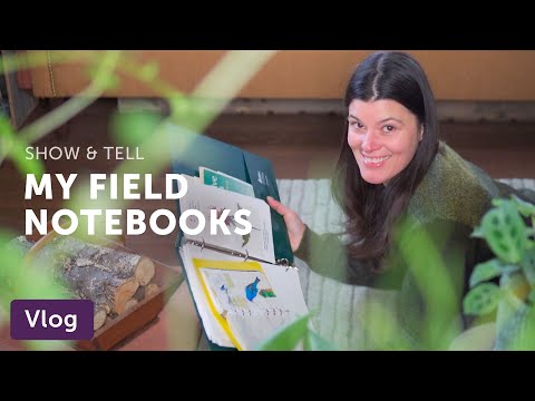 My OLD PLANT & NATURE FIELD BOOKS — Vlog 059