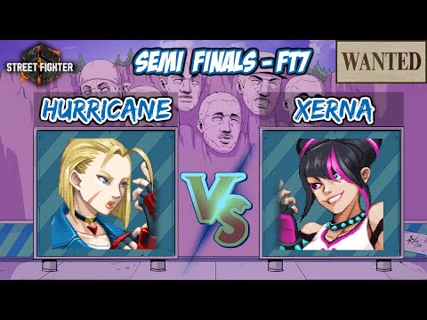 Hurricane (Cammy) vs Xerna (Juri) FT7 - WANTED SF6