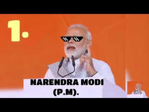 top 5 leaders of India 2019