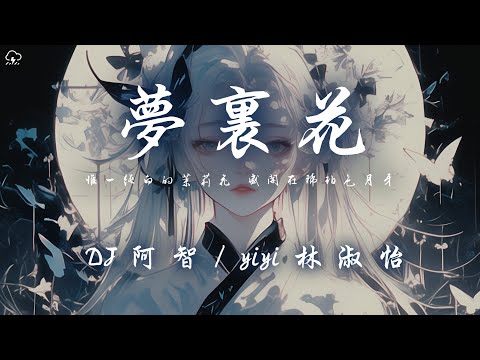 DJ阿智/yiyi林淑怡 - 夢裡花 「唯一純白的茉莉花 盛開在琥珀色月牙」【動態歌詞/PinyinLyrics】♪