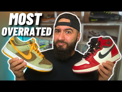 TOP 5 MOST OVERRATED SNEAKERS!?