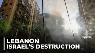 Israel’s destruction of Beirut: Lebanon assesses the scale of rebuilding