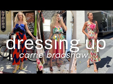 DRESSING UP/ STYLING OUTFITS INSPIRED BY CARRIE BRADSHAW