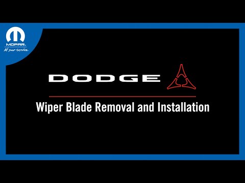 Wiper Blade Removal and Installation | How To | 2024 Dodge Charger EV