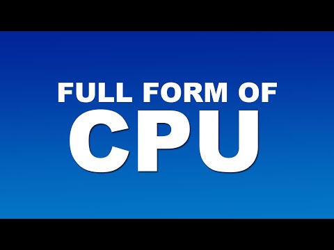 Full Form of CPU | What is CPU Full Form | CPU Abbreviation By Gyan Shield