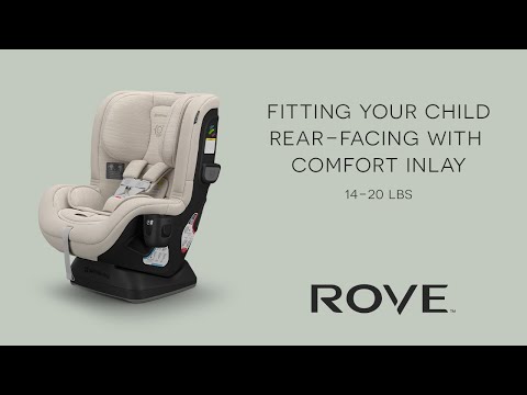 UPPAbaby Rove - Fitting Your Child Rear-Facing with Comfort Inlay