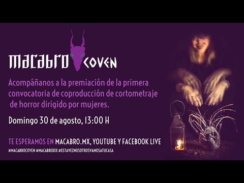 Macabro Coven | Premiación Cortometraje de Horror | En Vivo