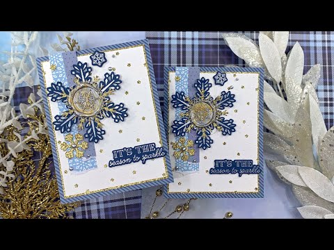 Snowflakes & Wax Seals | AmyR 2023 Holiday Card Series #6