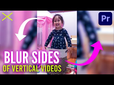 How to BLUR the Sides of a VERTICAL VIDEO in Premiere Pro CC