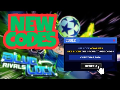 New ALL WORKING CHRISTMAS CODES For Blue Lock Rivals In December 2024 | Roblox Blue Lock Rivals