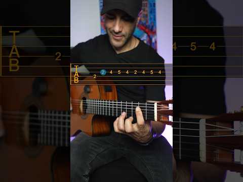 “Bailamos” Guitar Solo/Tabs 4K🔥 Enrique Iglesias #shorts