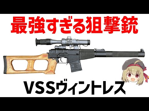 【武器解説】VSSヴィントレス、静かすぎるアサシン用ライフル、PUBGやタルコフでも強力な狙撃銃