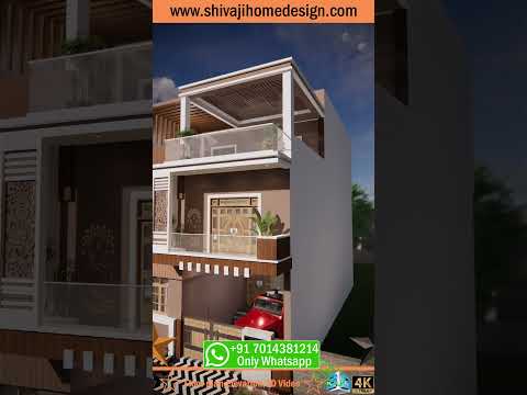 🏡 25*50 House Design 3D#shorts