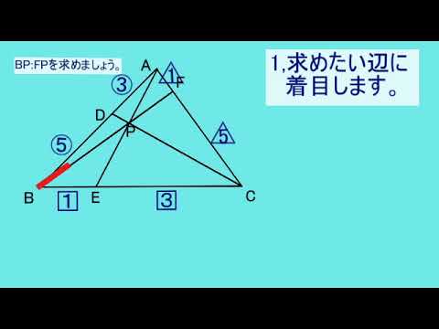 【もう間違えない】チェバ・メネラウスの定理