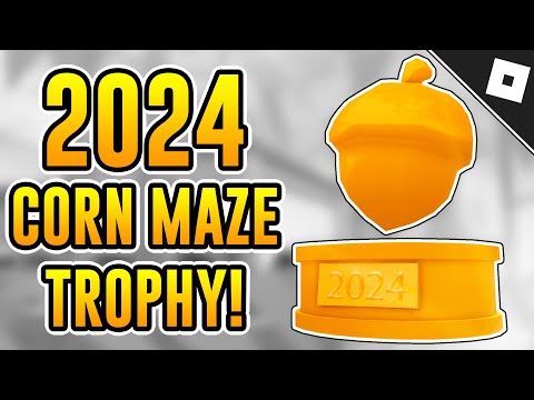 How to get the 2024 CORN MAZE TROPHY in WORK AT A PIZZA PLACE | Roblox