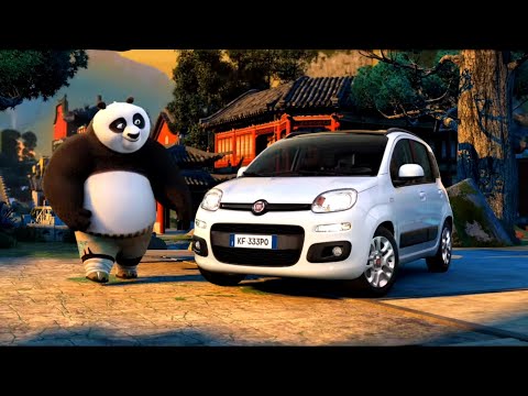 『フィアット・パンダ』と『カンフー・パンダ』【海外CM】Fiat Panda & Kung Fu Panda Spot Commercial イタリア車CM