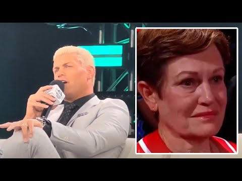 Cody Rhodes On How Mama Rhodes Reacted To The Rock's Comments About Her | WWE World | WrestleMania