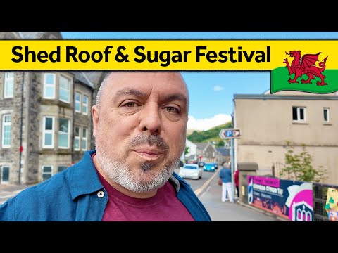 116. Sugar Festival & Shed Roof Blows Off - Living Alone in Wales (August 2024)