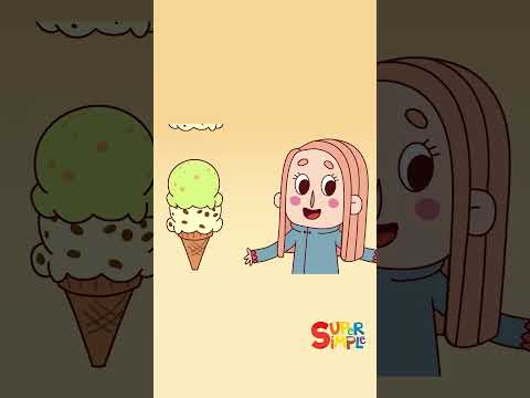 What's Your Favorite Flavor Of Ice Cream? #kidssongs #supersimplesongs #shorts