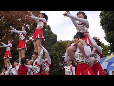 駒場祭2014① AMBITIOUS JAPAN! 東京大学運動部応援部チアリーダーズKRANZ