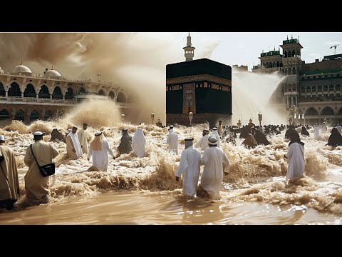 Shocking Floods in Mecca! Torrential Rains Turn Streets Into Rivers | MUST SEE