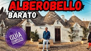 🇮🇹 ALBEROBELLO Italia BARATO 😱🔥 Guía completa Precios | Qué hacer | Hospedaje | Dónde comer