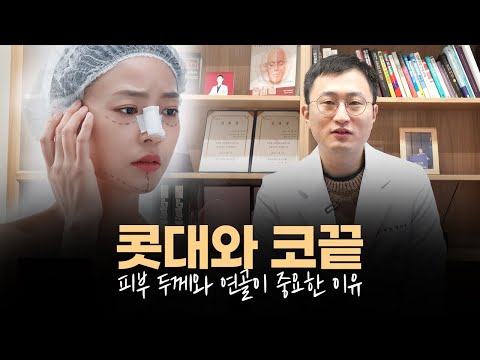 콧대와 코끝 피부 두께와 연골이 중요한 이유 #외측절골 #코성형 #내측절골